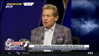 UNDISPUTED - Skip Bayless reacts to Bills come back to beat Ravens