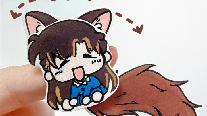 快看啊啊!!🥳收养了一只可以撸的猫露露~众所周知毛利兰的角其实是小猫的耳朵！我们小兰的本体就是一只小猫呀！收养了一只敲可爱的猫露露，从此实现撸猫自由~！