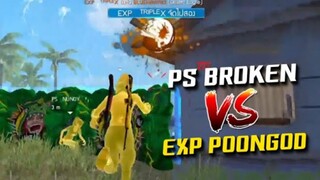 FreeFire EXP POON VS PS BROKEN ใครจะฆ่าเยอะกว่ากัน