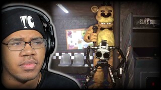 Golden Freddy & The Endoskeletons Are Chasing Me EVERYWHERE | Fazbear Nights UPDATE