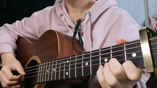 I Played the Guitar and Sang Common Jasmin Orange by Jay Chou.