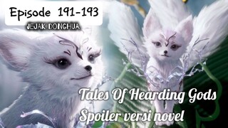 Qinmu membunuh dewa mingdu langit Utara Lou Qianchong😬✨ Tales Of Hearding Gods ✨Episode 191-193🐉
