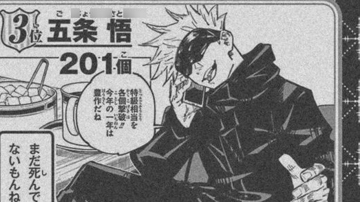Jujutsu Kaisen Popularity Ranking: The Prison Master is not the first