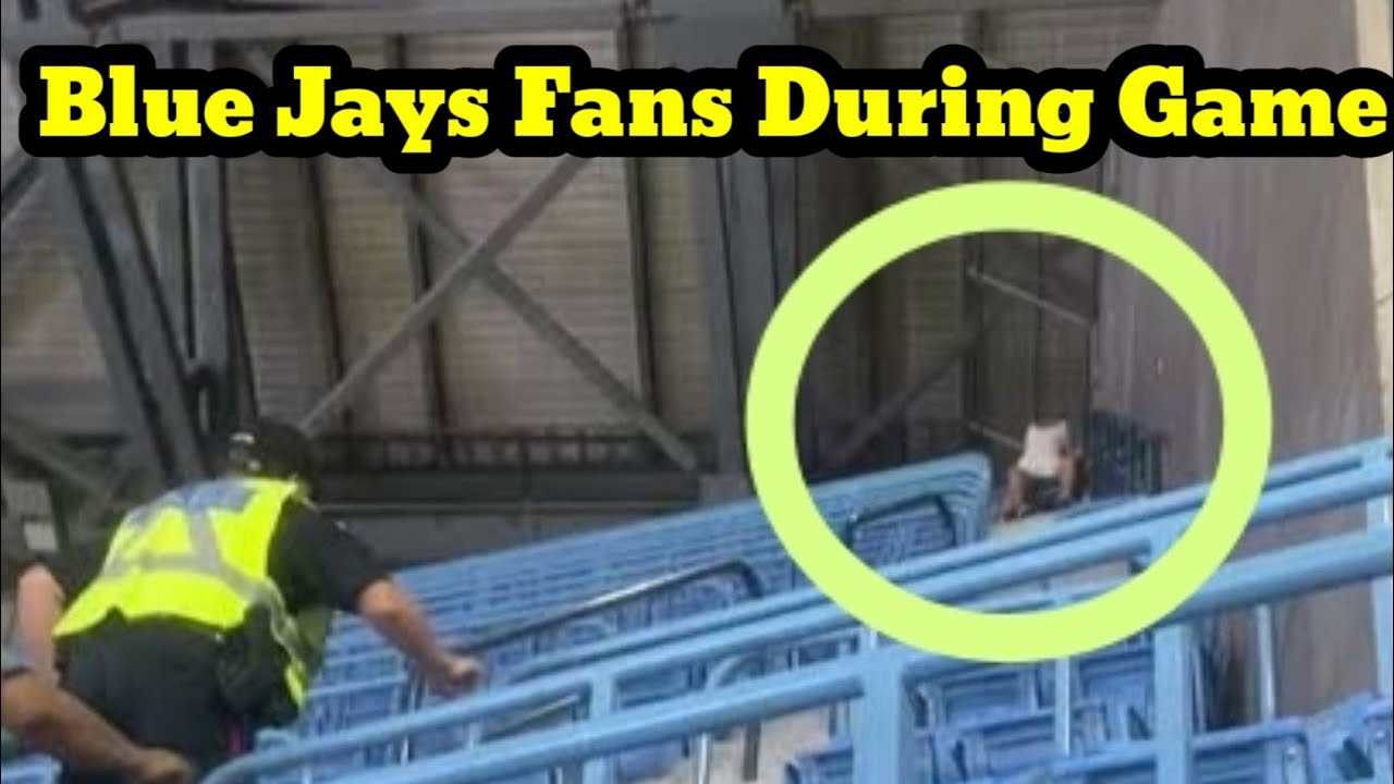 BLUE JAYS FANS CAUGHT HAVING S-X DURING GAME Allegedly