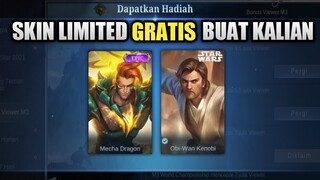 100% GRATIS !! SKIN EPIK LIMITED CLOUDE DAN SKIN STARWARS ALUCARD BUAT KALIAN