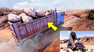 MUATAN BATU TERCECER!! DUMP TRUCK GAYOR ALA TAMBANG BORNEO KALIMANTAN