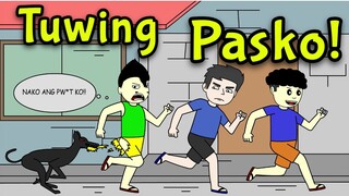 Tuwing Pasko - ft, Alexnimation | Pinoy Animation