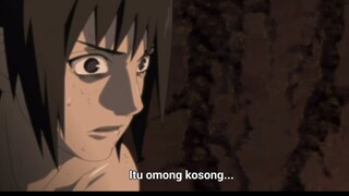 tangisan Sasuke saat mengetahui jalan cerita itachi