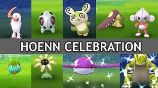 Hoenn celebration but what shiny we already get in the past? Spinda, Absol, Kyogre and more.