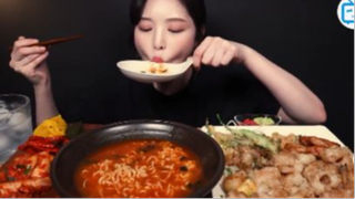 Ramyeon & Daechang Mukbang #amthuc