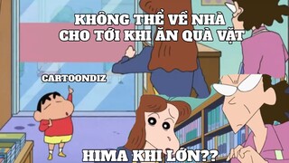 Shin Cậu Bé Bút Chì Lồng Tiếng | Tập Phim: Không Thể Về Nhà Cho Tới Khi Ăn Quà Vặt | #CartoonDiZ