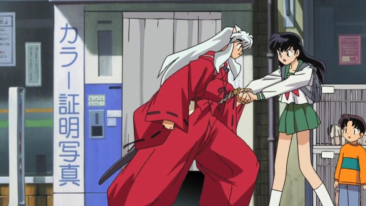 InuYasha và Kagome chụp ảnh thẻ cực kỳ hài hước!
