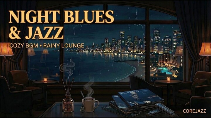 Rainy Lounge Cozy Night - Blues & Jazz