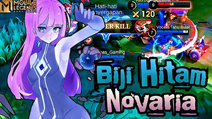 BIKIN KETAGIHAN !!🤤🤤 Skill Biji Hitam NOVARIA Buat Lawan Tak Berdaya🥵