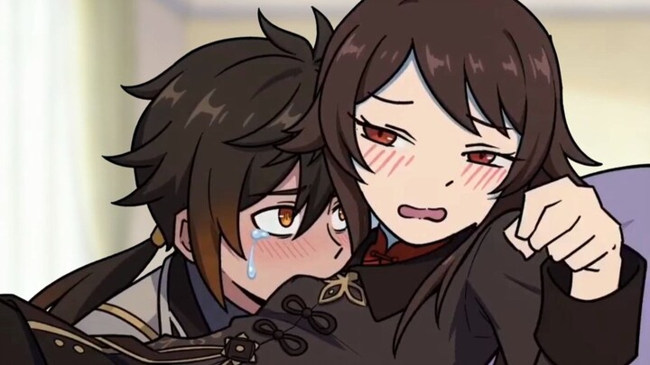 【Zhongli - Hu Tao】Cắn