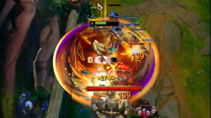 One life versus two lives!? You're at full health at level 2 and you're killing the enemy? Not fair!