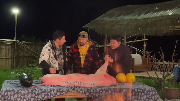 วันนี้พี่น้องเอามาให้ครึ่งตัว ทำบาร์บีคิวกินกันแบบง่ายๆ!