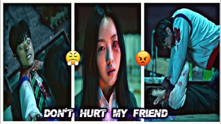 😈Don't Hurt My Friend 😡All of us are dead🔥Friendship Status💪School Fight Scenes🔥Girl Attitude Status