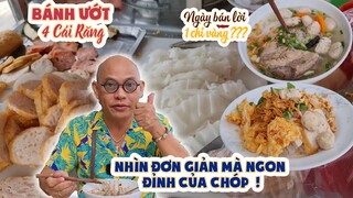 Hông ngờ quán BÁNH ƯỚT, BÁNH CANH nhà làm bình dân như vậy mà ngày bán được tận "1 CHỈ VÀNG" ???