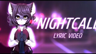【MEME·chinjireta animation】nightcall | lyric video [COVER]