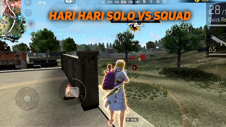 GAMEPLAY SOLO VS SQUAD‼️ DAPET KILL SEGINI?