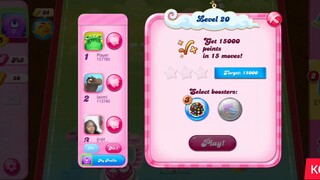 CANDY CRUSH SAGA LEVEL 20 (NEW VERSION)