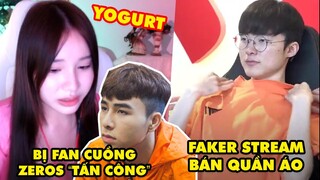 TOP khoảnh khắc điên rồ nhất LMHT 239: Yogurt bị fan cuồng Zeros tấn công, Faker stream bán quần áo