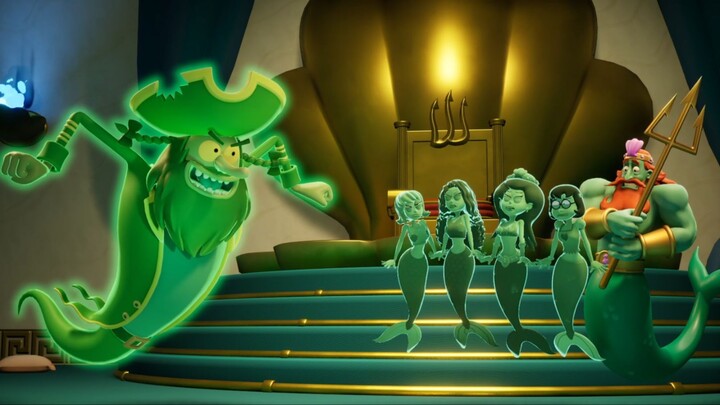 Petarungan flaying Dutchman n Neptune