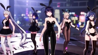 [ChopHands][MMD] เมื่อสาวๆ Honkai Impact 3rd แดนซ์เพลง Black Out ไอแอมบันนี่เกิร์ล