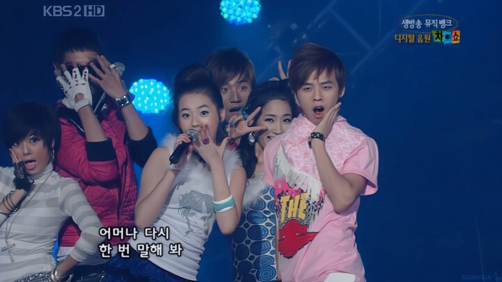 【4K 60fps】Wonder Girls X BIGBANG - Tell Me + Lies (071005 KBS Music Bank)