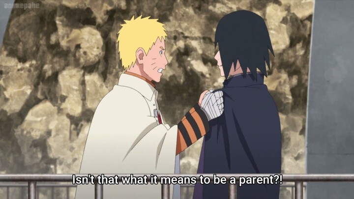 Naruto Gets Angry From Sasuke About Boruto's Life
