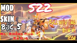 Hướng Dẫn Mod Skin Ngộ Không Nhóc Tì Bá Đạo Bậc 5 Full Hiệu Ứng Mùa 22