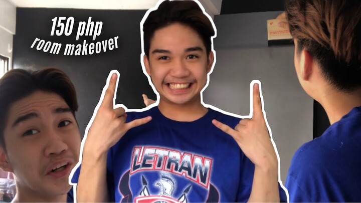 150 PHP INSTANT ROOM MAKEOVER! (PHILIPPINES) | Marcus Chleone