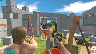 Insane Fortress Defence. FPS Perspective! Animal Revolt Battle Simulator