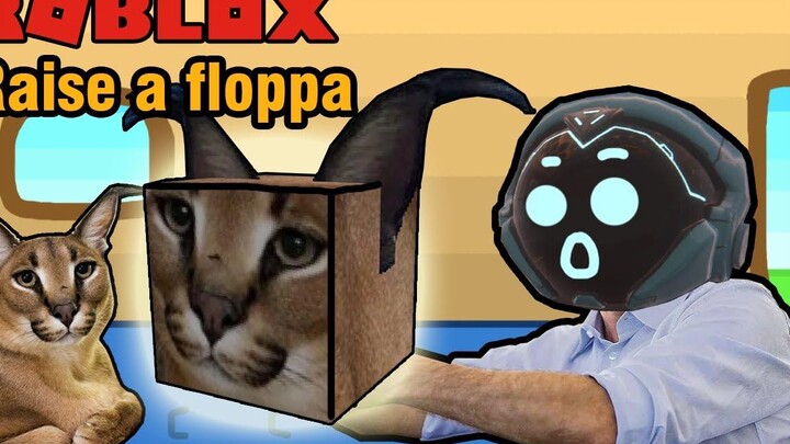 Roblox ฮาๆประสบการณ์ เลี้ยงฟลอปป้าraise a floppaRoblox สนุกๆ