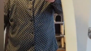 小小年纪好有天赋，爸爸肉眼可见的开心