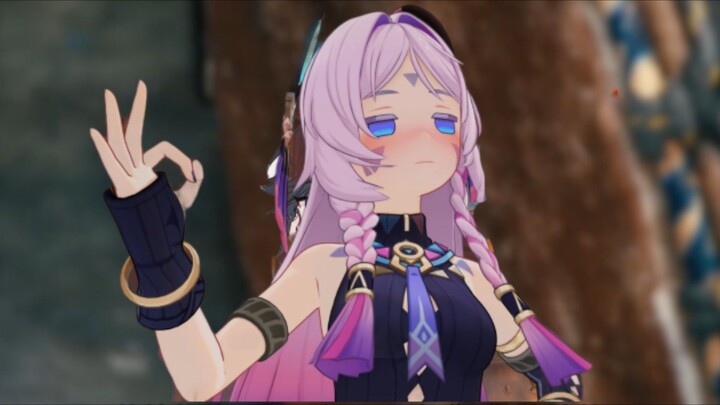 MMD Girl Rules OST || Dance Genshin Impact