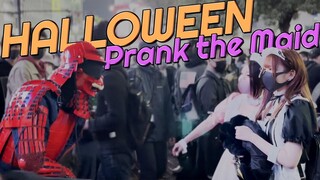 SAMURAI MANNEQUIN PRANK in JAPAN / SHIBUYA HALLOWEEN