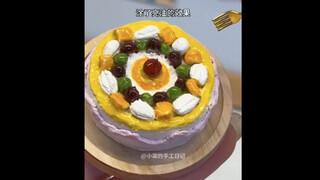 Old-school cream cake? Chalk cake!