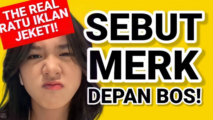 [Part 5] RATU IKLAN JEKETI : "Sebut MERK di Depan BOS JKT48 Live!"