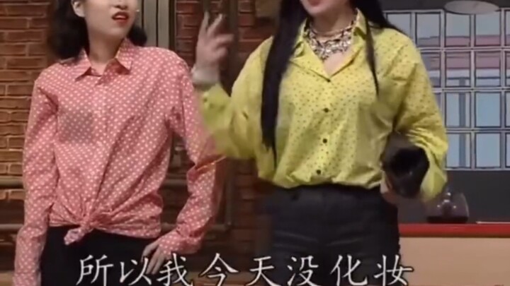 Even in a skit, you can see the bittersweet struggle of Korean women serving in the military.