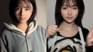 她在变一种很新的装