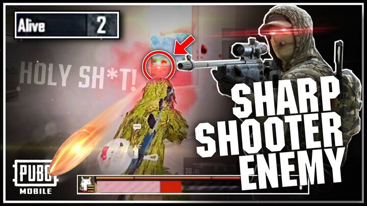 The Last Enemy is Most OP Sharpshooter😱 | PUBG MOBILE