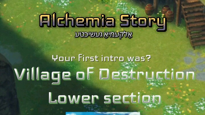 Alchemia Story: First time in-game