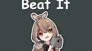 【Hololive 歌曲 / Nanashi Mumei 唱歌】Michael Jackson - Beat It「中文字幕」