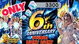 DOUBLE LUCKY (Double Beruntung) ONLY 3300 CC Get 2 VIRAL CHARACTERS In 6th Anniversary DB Legends