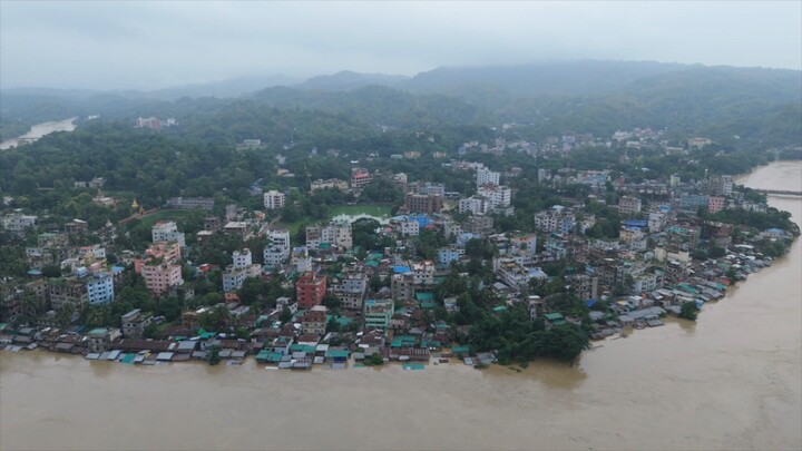 Flood in BANDARBAN City