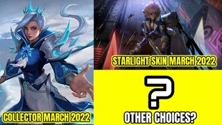 March 2022 Collector & Starlight Skin update | Silvanna & Beatrix | Other Choices Reveal Soon | MLBB