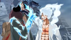 EPIC! PEMBALASAN LUFFY PADA KUZAN UTK GARP! ADMIRAL KEDUA YG DIKALAHKAN OLEH YONKOU LUFFY! ONE PIECE