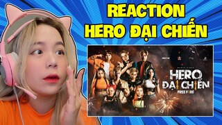 SAMMY BẤT NGỜ KHI REACTION MV HERO ĐẠI CHIẾN FREE FIRE CỰC CHẤT CỦA HERO TEAM | SAMMY RAP CỰC GẮT